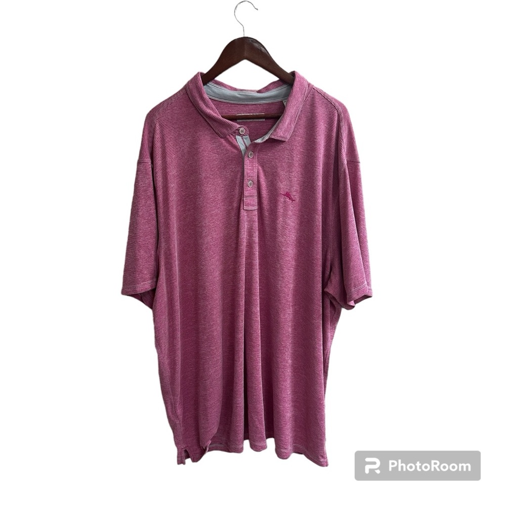 Tommy Bahama Pink Polo Shirt